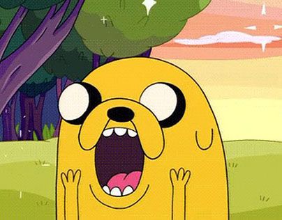 Adventure Time Gif, Jake Adventure Time, Adveture Time, Adventure Time Characters, Adventure Time Cartoon, Happy Gif, Science Nerd, Finn The Human, Jake The Dogs