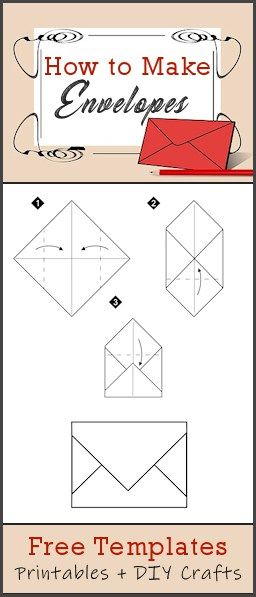 50+ DIY Envelopes & Liners: {Free Templates & Tutorials} Make Your Own Envelopes Diy, How To Make Your Own Envelope Diy, Making Your Own Envelopes, How To Fold A Envelope Diy, Handmade Envelopes Diy How To Make, Diy Card Envelope, Construction Paper Envelope Diy, Valentines Envelopes Diy, How To Sew An Envelope