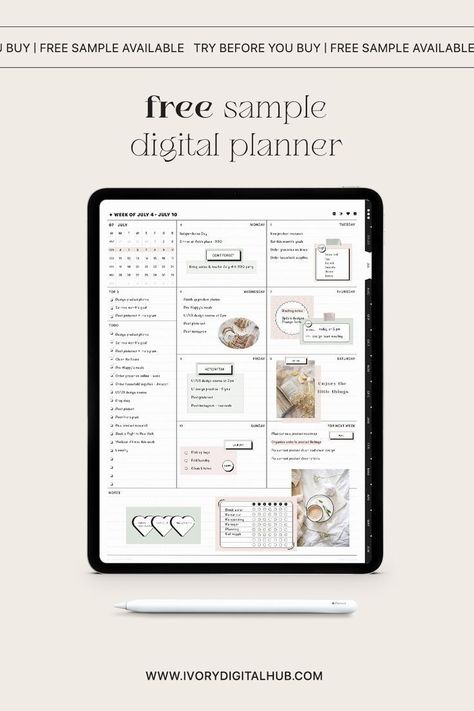 Free Digital Planner, GoodNotes Planner Free, Digital Planner, GoodNotes Digital Planner, Freebies Digital Planner Ideas Free, Ipad Goals Template, Digital Planner Inspiration Layout, Digital Goal Planner, Digital Planning Inspiration, Digital Planner Layouts, Digital Content Planner, How To Make Digital Planner, Digital Planner Ideas Layout