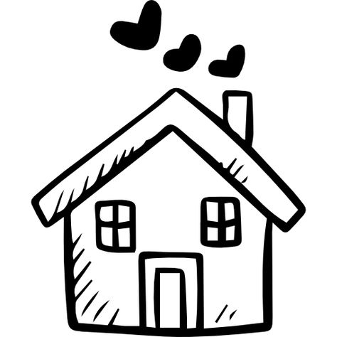 House Free Icon | Premium Icon #Freepik #icon #house #home #real-estate #buildings Home Clip Art, House Cute Drawing, Home Clipart, Cute House Drawing Simple, Drawing Home, Home Drawing Simple, Free Icon, Cute House Drawing, Home Drawing