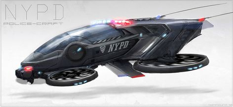 concept ships: Ship concepts for PRECINCT 114 by Ben Mauro Future Police, Hover Bike, Hover Car, Futuristic Vehicles, Flying Cars, Police Patrol, Flying Vehicles, Drones Concept, Futuristic Motorcycle