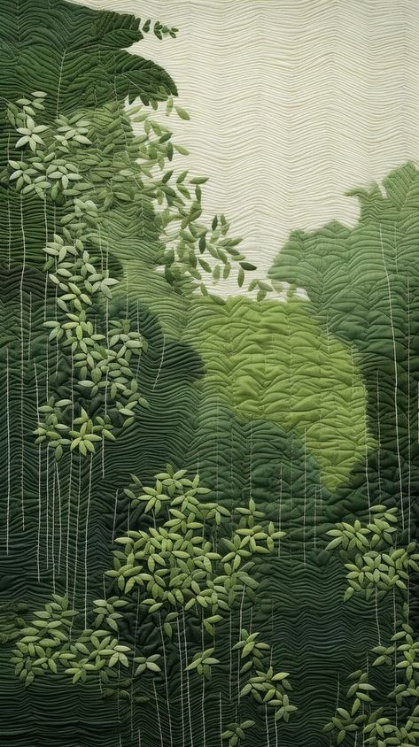 Wallpaper Tree, Wallpaper Leaf, Jungle Painting, Tree Fern, Fabric Textured, Leaf Texture, Textile Texture, Mosaic Flooring, Green Foliage