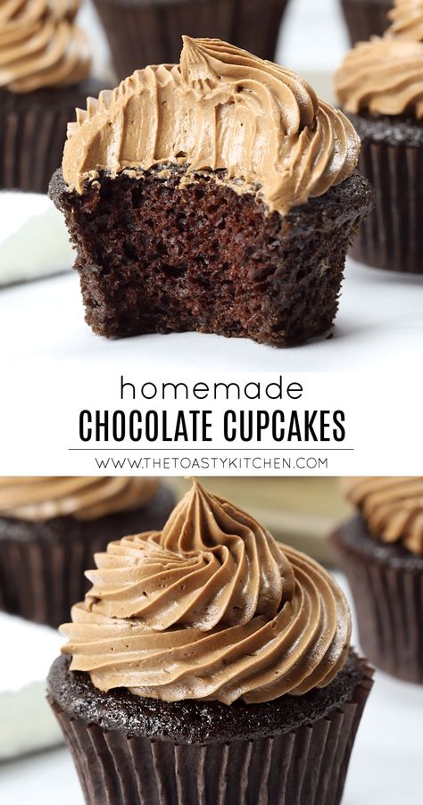 Best Moist Chocolate Cupcakes, Homemade Chocolate Cupcakes From Scratch, Home Made Cupcake Recipes, Easy Chocolate Cupcakes, Espresso Cupcakes, Home Made Cupcakes, Homemade Chocolate Cupcakes, Homemade Cupcake Recipes, Chocolate Cupcake Recipe