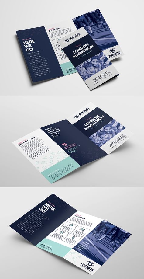 Best Trifold Brochure Design, Trifold Brochure Design Layout Creative, Charity Brochure, Corporate Leaflet, Event Brochure Design, Folder Design Layout, Folders Design, Tri Fold Brochure Design, Design Folder