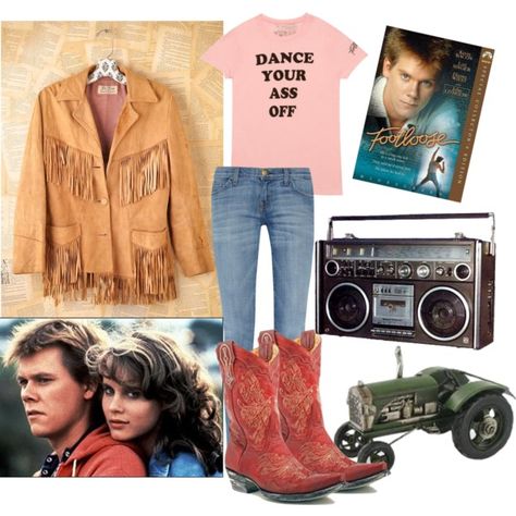 Lori Singer - footloose 1984, created by playmate1960 on Polyvore Footloose Party, Footloose Musical, Lori Singer, Footloose 1984, Footloose Movie, Homecoming Floats, Country Outfits Women, 90s Fashion Women, 80s Women