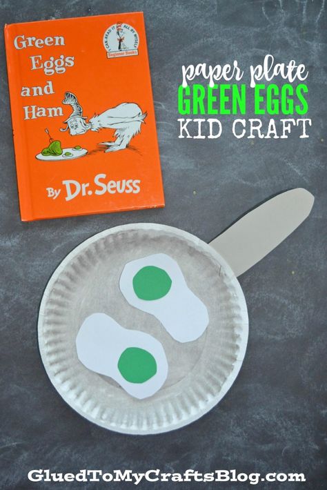 Paper Plate Dr Seuss Green Eggs - Kid Craft Dr. Suess, Dr Seuss Preschool Activities, Dr Seuss Art, Dr Seuss Preschool, Dr Seuss Classroom, Dr Seuss Activities, Dr Seuss Crafts, Seuss Classroom, March Crafts