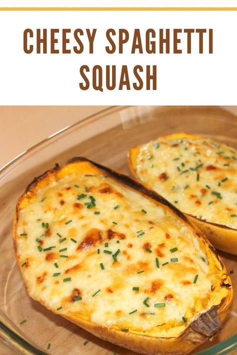 Baked cheesy spaghetti squash. Spaghetti Squash Recipes Cheesy, Garlic Parmesan Baked Spaghetti Squash, Recipe Using Spaghetti Squash, Pork Chops And Spaghetti Squash, Cheesy Spaghetti Squash Recipes, Speggetti Squash Oven, Spaghetti Squash Side Dish Recipes, How To Make Spaghetti Squash, How To Cook Spaghetti Squash