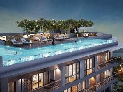 Roof Pool, Fully Furnished Apartment, Amazing Pools, Kolam Air, Indoor Pools, Pool View, Rooftop Design, Patong Beach, Suite Life