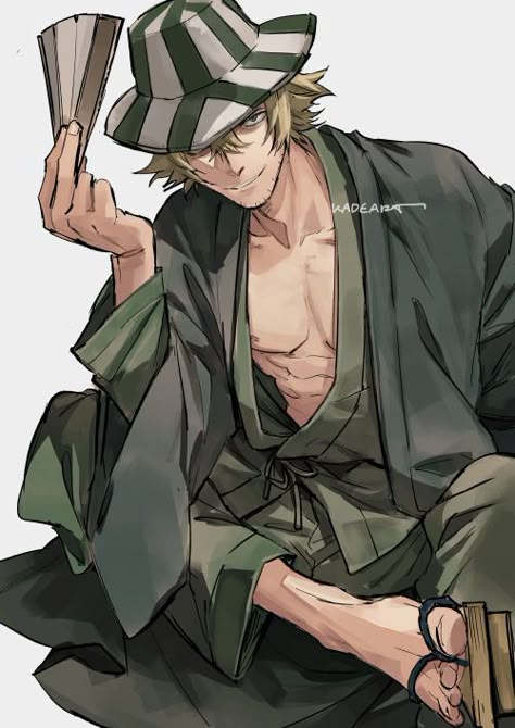 Kisuke Urahara Fanart, Urahara Fanart, Keisuke Urahara, Bleach Kisuke Urahara, Bleach Kisuke, Bleach Fan Art, Urahara Kisuke, Bleach Drawing, God Of Love