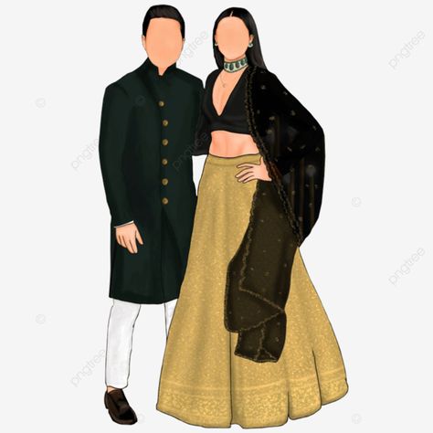 bride and groom wedding,indian wedding couple,indian wedding couple outfits,wedding,wedding couple,wedding dress,bride,indian couple,indian wedding goals,wedding inspiration,cartoon bride and groom,bride and groom,groom,indian weddings,couple,the bride,indian wedding,couples of india,couple cartoon,wedding attire,indian bride,indian,traditional wedding,the groom,ethnic,wedding illustration,marriage,dress Indo Western Lehenga Wedding, Sangeet Caricature Couple, Sangeet Couple Illustration, Indo Western Dress Illustration, Indian Bride And Groom Illustration, Sangeet Caricature, Indian Wedding Couple Illustration, Couple Fashion Illustration, Indian Wedding Couple Outfits