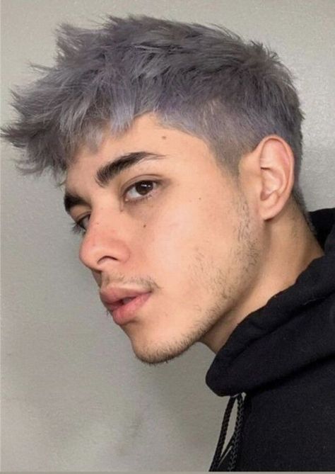 With a silvery-ash tone, this style resembles celestial dust left by comets. Dark roots fade into a muted platinum, bringing a galactic edge to any haircut. The cosmic color creates a futuristic, bold statement.
Bleached Hair Men Ideas
#MensStyle #ModernGentleman #Hair #Hairstyle #Haircut #MensGrooming #hairstylesforthinhair #buzzcut #messyfringe #haircuttingstyle #sassyhairolder #buzzcutmasculino #Mouthwashing #ChristmasHairStyle #okarun #2024Trends Silver Tips Hair Men, Mens Haircolor Ideas Men Hair Color, Ash Grey Hair Men Highlight, Masculine Hairstyles, Hair Color Men, Hair Color For Men, Dark Silver Hair, Blonde And Blue Hair, Silver Hair Men