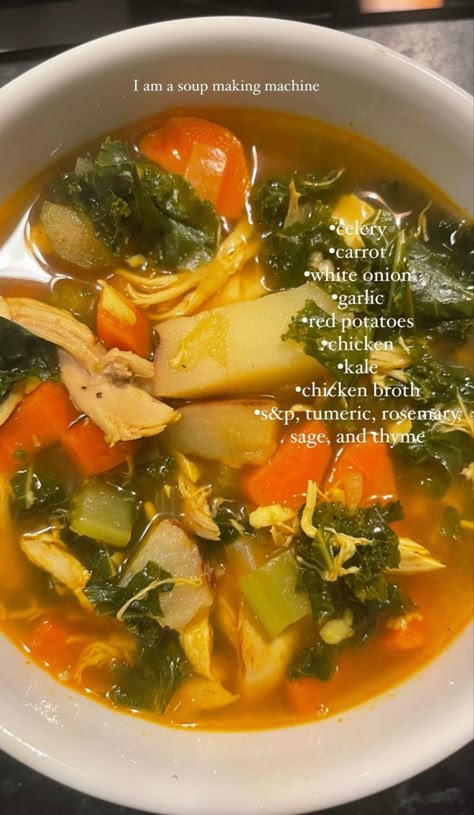 Family Meal Dinner Ideas, Easy Healthy Flavorful Meals, Soup Recipes Aesthetic, No Food In The House Recipes, College Meals Healthy, Healthy Asian Meals, Aesthetic Meal Prep, Soup Aesthetic, Tasty Healthy Meals