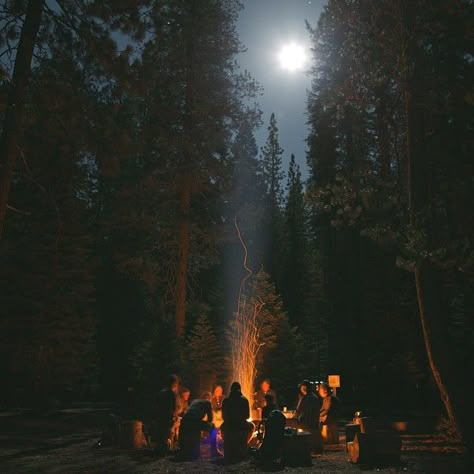 Wallpaper Hippie, Campfire Stories, Camping Photography, Camping Aesthetic, Aesthetic Friends, Festival Camping, Logo Floral, A Group Of People, Outdoor Inspirations