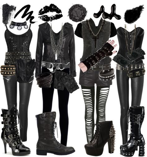 "How to dress like Black veil Brides X3" by alltimeinsane-slytherinmybedplzz ❤ liked on Polyvore Mode Rockabilly, Scene Girl, Look Grunge, Goth Clothing, Gothic Clothes, Clothes And Shoes, Rock Outfits, Veil Brides, Emo Outfits