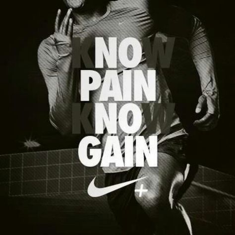 Definitely gonna feel it tomorrow.. It's totally worth it though :) Nike Motivation, Nike Quotes, No Pain No Gain, Running Quotes, Sport Quotes, Sports Quotes, Motivation Fitness, Sport Motivation, Running Motivation