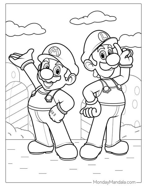 Bring the fun of the Mushroom Kingdom to life with these free printable Mario coloring pages! Perfect for kids of all ages, these pages are a great way to relax and have some fun.



#mario #coloring #pages #kids Mario Movie Coloring Pages, Mario And Luigi Coloring Pages, Mario Brothers Coloring Pages, Mario Coloring Pages Free Printable, Luigi Coloring Pages, Super Mario Coloring, Mario Crafts, Mario Und Luigi, Mario Coloring