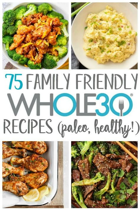 Easy Whole 30, Clean Eating Kids, Whole 30 Meals, Easy Whole 30 Recipes, Whole 30 Meal Plan, Dinners Healthy, 30 Diet, Whole30 Dinners, Whole 30 Diet