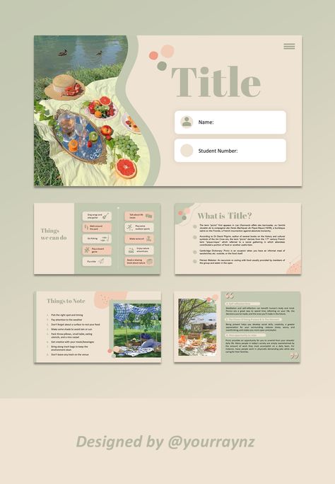 Minimalist Education PowerPoint Template

- Soft green color palette
- Modern and minimal design
- Perfect for presentations, portfolios, and more
- Easily customizable to fit your Aesthetic Power Point Template, Powerpoint Presentation Ideas Aesthetic, Aesthetic Canva Presentation Templates, Aesthetic Power Point Presentation, Self Presentation Powerpoint, Power Point Inspo Aesthetic, Creative Google Slides Ideas, Educational Presentation Design, Slides Go Templates Aesthetic