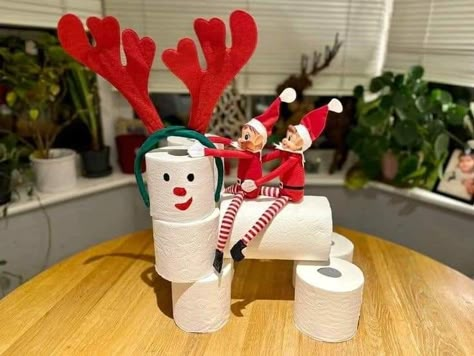 Elf On The Shelf Cheeky, Ideas For Two Elf On The Shelves, Elf On The Shelf With The Grinch, Grinch Elf On The Shelf Ideas, Elves Arrival, Elf Grinch, Elf Idea, Elf Ideas Easy, Elf Of The Shelf