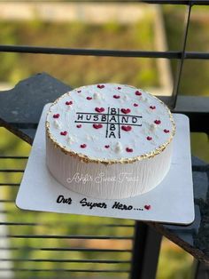 Birthday Cake For Father, Small Birthday Cakes, Summer Abstract, Birthday Cake For Mom, Birthday Cake For Husband, Birthday Cake Decorating Ideas, Chocolate Cake Designs, Dad Birthday Cakes, Cake For Husband