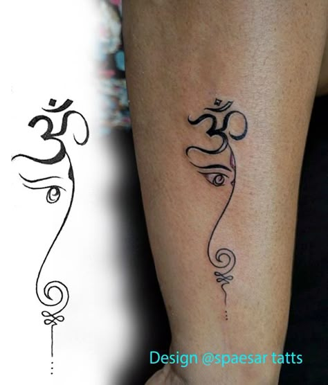 Mandala Tattoos For Women, Ganesh Tattoo, Fitness Tattoo, Om Tattoo Design, Butterfly Tattoo On Shoulder, Unique Small Tattoo, Ganesha Tattoo, Hand And Finger Tattoos, Unalome Tattoo