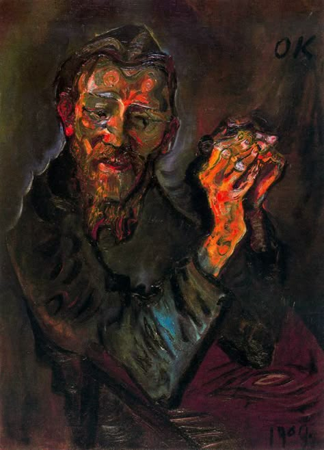 Expressionistic Portraits, Oscar Kokoschka, Oskar Kokoschka, Carl Spitzweg, Chaim Soutine, Austrian Painter, Koloman Moser, German Expressionism, Max Ernst