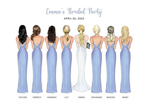 Bridesmaids gifts from bride, Bridesmaids gifts will you be my, Bridesmaids gifts diy, Bridesmaids gifts unique, Bridesmaids gifts ideas, wedding party, bridal gift Bridesmaid Wallpaper, Bridesmaids Gifts From Bride, Bridesmaid Painting, Bridesmaid Cartoon, Bridesmaid Illustration Art, Bridesmaids Movie Poster, Ideas Wedding Party, Diy Bridesmaid Gifts, Bridesmaid Gifts From Bride