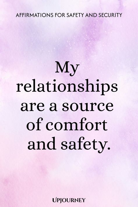 Enhance your sense of safety and security with these 145 powerful affirmations designed to soothe your mind and soul. Repeat them daily to cultivate peace within yourself and create a protective shield around you. Let these affirmations guide you towards feeling safe, strong, and secure in every moment of your life. Embrace the power of positive thinking and watch as it transforms your outlook on the world. Safety Affirmations, Safe Affirmations, Protection Affirmations, I Am Secure, Protection Affirmation, Peace Within Yourself, Work Etiquette, Psychology Terms, Relationship Quizzes