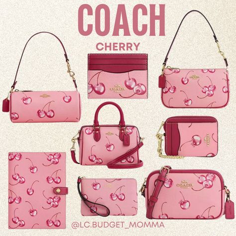 COACH CHERRY 🍒 ✨ I never ordered something so fast!   #bag #purse #wallet #pink #red #cherry #affiliatedlink  Follow my shop @LC.Budget_Momma on the @shop.LTK app to shop this post and get my exclusive app-only content!  #liketkit #LTKGiftGuide #LTKItBag @shop.ltk https://liketk.it/4FIcV Cherry Coach Purse, Coach Cherry Collection, Cherry Coach Wallet, Coach Fruit Collection, Coach Cherry Wallet, Coach Fruit Bag, Pink Coach Wallet, Cherry Coach Bag, Coach Cherry Bag