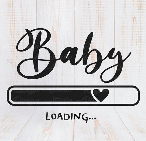 Baby Loading Announcement, Baby Coming Soon Announcement, Baby On The Way Announcement, Storch Baby, Pregnancy Scrapbook, Baby Is Coming, Baby 2024, Baby Coming Soon, Baby Come Back