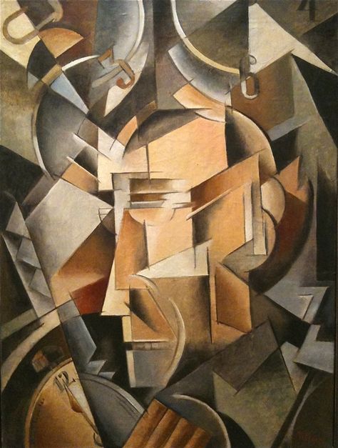 Ivan Vasilievich Kliun - The Clockmaker (1914) Italian Futurism, Futurism Art, Cubist Paintings, Cubist Art, Cubism Art, Art Challenge, Cubism, Art Movement, Abstract Art Painting