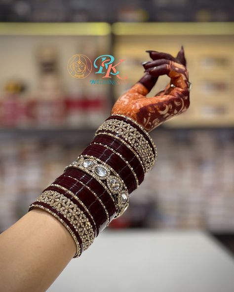 Restock Restock Restock Hello Clients Jinke Bhi Order Pending The Jaldi Apna Size Book Krlo Watsap 8626949088 @r.k_wedding_shop_ Hey 👋 guy’s This is @r.k_wedding_shop_ We are special in Choorha,Kaleera,Bridal jewellery,Lehnga,Gold plated jewellery For Order Dm or watsap 8626949088 All india delivery available Worldwide shipping available (Cash On delivery available) #bangles #rkweddingshop #shaadi Code- Poll pe Click kro ⬇️🔽 Bridal Kalire Design, Jewellery For Bride, Bridal Boutique Interior, Wedding Chura, Beaded Wedding Jewelry, Floral Dresses With Sleeves, Bridal Jewellery Inspiration, Bridal Jewelry Sets Brides, Wedding Jewelry Sets Bridal Jewellery