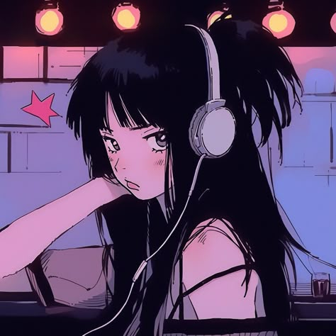 Anime girl, anime girl icon, Aesthetic icon, Aesthetic girl icon, 8k, 4k, high quality icon, gothic girl icon, 90s anime, retro anime Cute Emotes, 5 Anime, Make Friends, Anime Monochrome, Cartoon Profile Pics, Cute Profile Pictures, Discord Server, Anime Best Friends, Art Icon