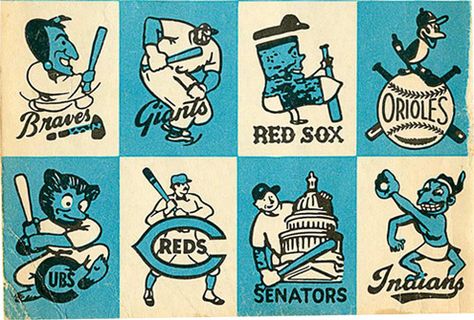 Retro Baseball logos 1956 Baseball Teams Logo, Independent Day, Baseball Art, Baseball Stuff, Team Mascots, Art Appliqué, Sports Logos, Sports Art, Take Me Out