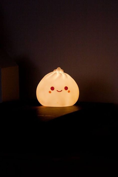 Soup Dumpling, Cute Night Lights, Kawaii Room, Dessin Adorable, Cute Room Decor, Ambient Light, Night Lamps, Gaming Setup, Dream Room