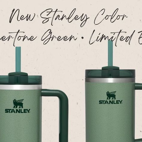 WALMART • TARGET• AMAZON • TJMAXX on Instagram: "New Stanley Color Drop!!! Hammertone Green ✨ Limited Edition 🛒 LINK TO SHOP IN MY BIO 🛒 This is going to be my “Christmas Tumbler” 🎄✨ @stanley_brand #lcbudgetmomma Follow my shop @lcbudget_momma on the @shop.LTK app to shop this post and get my exclusive app-only content! #liketkit #LTKSeasonal #LTKGiftGuide #LTKfindsunder50 @shop.ltk https://liketk.it/4n8y7 #stanley #green #stanleytumbler #tumbler #christmas #limitededition #huntergreen #stanleycup #stanleyoutdoors #christmas #christmastime #new #exclusive #greenaesthetic #limitededition #onlineshopping #fyp" Stanley Green, Stanley Brand, Tumbler Christmas, Stanley Cups, Christmas Tumbler, Christmas Tumblers, Green Aesthetic, Hunter Green, Limited Editions