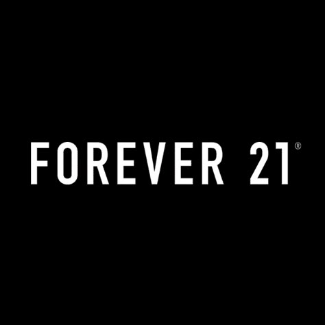 Logotipo Black Iphone Aesthetic, Forever 21 Logo, Forever 21 Gift Card, Fashion Brand Logos, Korean Clothing Brands, Korean Fashion Brands, Fashion Logos, Logo Typeface, Dream Phone