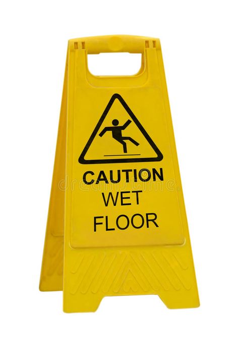 Caution wet floor sign. Yellow Caution slippery wet floor sign isolated on white , #Affiliate, #floor, #sign, #Caution, #wet, #Yellow #ad Caution Wet Floor Sign, Haunted School, Wet Floor Sign, Inktober Ideas, Wet Floor Signs, Retail Design Display, Slippery Floor, Wet Floor, Poke Tattoo