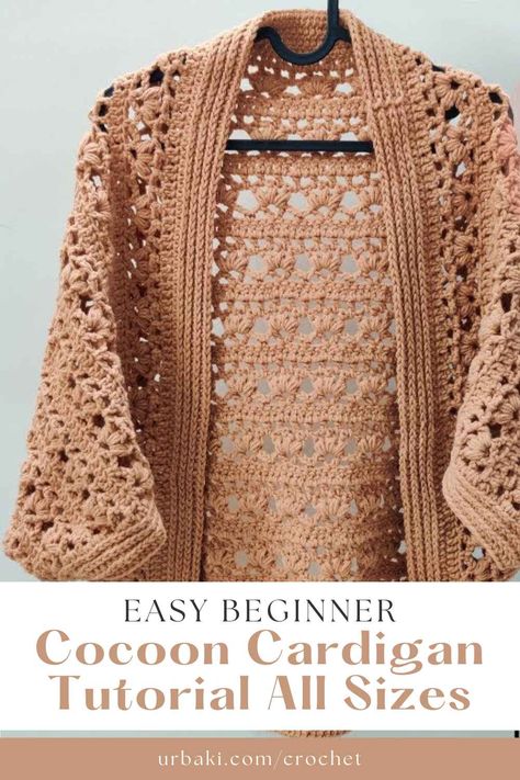 As the autumn breeze starts to chill the air, crocheters often turn their attention to cozy and stylish projects that are perfect for the cooler seasons. One delightful and whimsical crochet project that captures the essence of fall is the Crochet Pumpkin Pie Cocoon Shrug. This unique garment combines the comfort of a cocoon cardigan with the charm of a pumpkin pie, making it a must-have addition to your fall wardrobe. Whether you're a crochet enthusiast or just looking... Crochet Cocoon Pattern Free, Crochet Pumpkin Pie, Cocoon Cardigan Pattern, Crochet Cocoon Pattern, Whimsical Crochet, Cardigan Tutorial, Afghan Crochet Patterns Easy, Pie Making, Crochet Cocoon