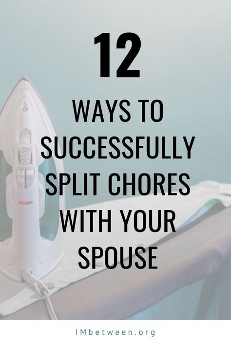 Are you tired of feeling like you do everything around the home? Are you exhausted from fighting about who will do what around the house? Here are 12 ways to successfully split chores with your spouse, so everyone can live a happier life. . . . #chores #spouse #chorelist #splittingchores #splittingchoreswithspouse #splittingchoreswithhusband #splittingchoreswithwife #splittingchoreswithspouse #dividingchores #dividingchoreswithspouse #happylife #happierlife #happylifequotes Dividing Chores With Spouse, Splitting Household Duties, Happy Homemaking, How To Split, Get Stuff Done, Chore List, Happy Life Quotes, Happier Life, Household Chores