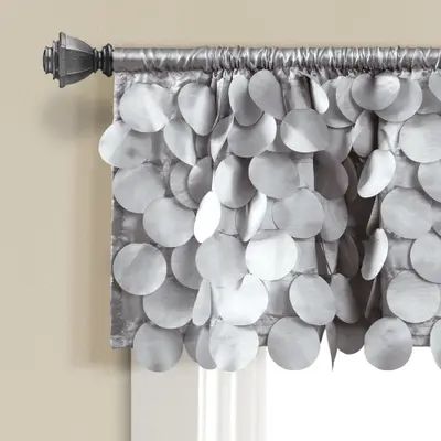 Buy Valances Online at Overstock | Our Best Window Treatments Deals Gray Valance, Lush Decor, Curtain Valance, Rod Pocket Curtains, Window Valance, Valances, Beautiful Bathrooms, Rod Pocket, Home Decor Styles