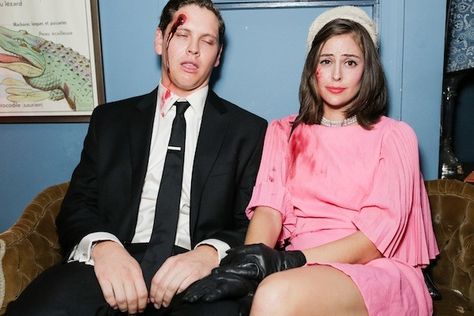 Jfk Costume, Coolest Halloween Costumes, Jfk And Jackie, Quick Costumes, Alien Halloween, Creepy Costumes, Hot Halloween Outfits, Couple Stuff, Couples Halloween Outfits