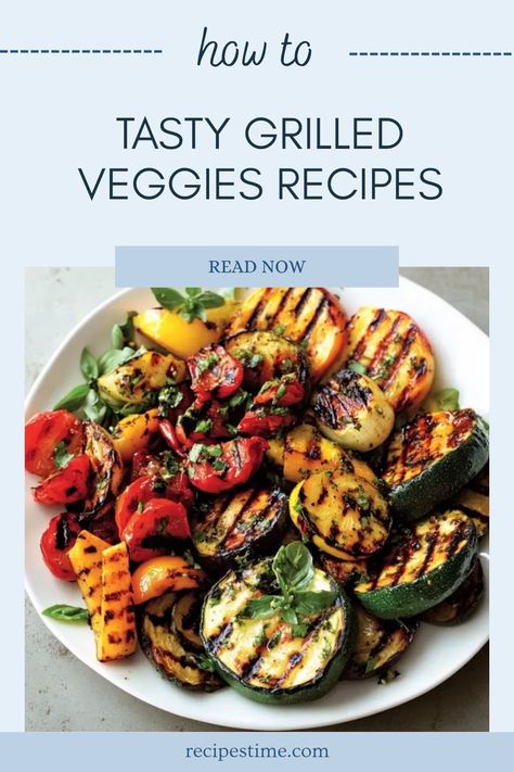 Looking for refreshing and delicious grilled veggie recipes that are light yet full of flavor? Check out this collection of mouthwatering dishes perfect for summer barbecues or a cozy dinner! From grilled bell peppers and zucchini to corn on the cob tossed in spices, there's something for every palate. These easy recipes celebrate fresh vegetables and simple seasoning, ensuring they shine brightly on your plate. Healthy, delightful, and irresistibly tasty, these grilled veggie ideas are perfect for anyone who loves to enjoy nutritious food that doesn't sacrifice flavor! Seasoning For Grilled Vegetables, How To Grill Vegetables, Barbecue Vegetables, Vegetables On The Grill, Marinate Vegetables For Grilling, Veggies On The Grill, Grilled Veggies On The Grill, Grilled Fish With Vegetables, Grilled Zucchini Recipes Bbq