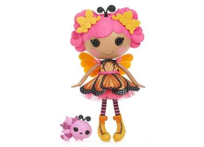 Tanned Girl, La La Loopsy, Lala Loopsy, Lalaloopsy Dolls, Beautiful Wings, Butterfly Costume, Dolls Dress, Pink Cheeks, Social Butterfly