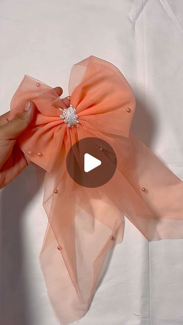 Shivangi Patel on Instagram: "DIY bow hair tie🎀
.
.
.
.
.

#trending 
#diy 
#crafts 
#hairbow 
#hairaccessories 
#trendingreels 
#new 
#sewing 
#hairclip 
#hairbow 
#handmade 
#hairaccessories 
#diyhairbows 
#fashion" Diy Hair Ribbons, Diy Ribbon Bows For Hair, Hair Accessories Handmade, How To Make Bow Hair Clips, Tulle Bows Diy, Diy Hair Bows With Ribbon, Diy Tulle Bow, Trending Diy Crafts, Handmade Hair Accessories Diy