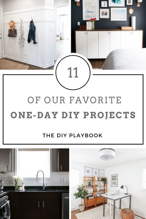 Weekend Home Projects, Diy Home Improvement Ideas, Easy Home Improvement Projects, Easy Home Improvement, Weekend Home, Diy Playbook, Home Improvement Diy, Diy And Home Improvement, Home Updates