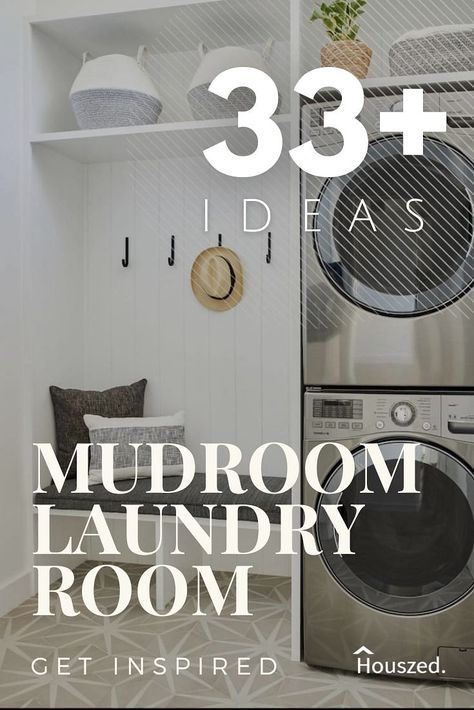 33 Mudroom Laundry Room Ideas That Seriously Impress in 2022 Small Laundry Room Drop Zone Ideas, Small Laundry Room Cubby Ideas, Small Entry Laundry Room Ideas, Mudroom Laundry Room Small Space, Mudd And Laundry Room, Small Laundry Room Mud Room Combo, Laundry Room Foyer Ideas, Laundry Room And Drop Zone, Small Laundry/mud Room Ideas