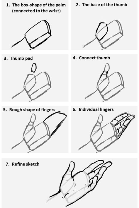 @quadpen @espeon132 Ah yes, hands are notoriously difficult to draw. I’ll do what I can to help! First off, below is a diagram of how I usually invision the shapes that make up the hand.... Ako Kresliť, Easy Pencil Drawings, Draw Hands, Drawing Hands, Drawing Eyes, Body Sketches, Hand Drawing Reference, Monster Illustration, Anatomy Sketches