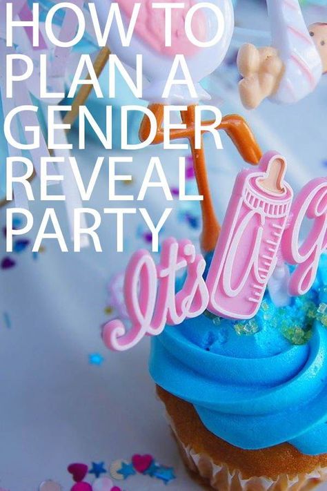 Gender Reveal parties have taken over the internet. And for good reason! Finding out the gender of your new baby is so exciting. Plus sharing the news with your family and friends is something you will remember forever. So if you have recently announced your pregnancy and are ready to start planning your Gender Reveal, read on to find out how to plan a Gender Reveal Party the easy way! #howtoplanagenderreveal #genderrevealpartyideas #genderrevealparty #genderreveal How To Plan Gender Reveal Party, How To Do A Gender Reveal, Planning A Gender Reveal Party, Gender Reveal Sayings, Reveal Party Ideas Decorations, Gender Reveal Party Ideas Decorations, Gender Reveal Ideas For Twins, Gender Reveal Quotes, Twins Gender Reveal Ideas