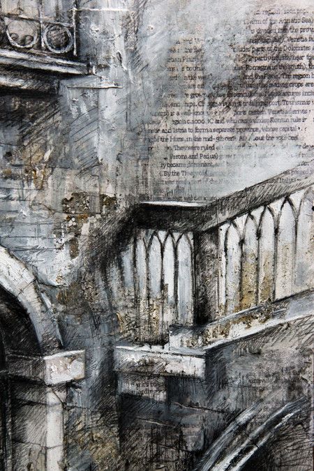 Cornerstone » Ian Murphy Drawings Decay Buildings Art, Ian Murphy Texture, Mixed Media Black And White, Decaying Buildings Art, Urban Decay Art Gcse, Ian Murphy Art Gcse, Ian Murphy Artist Research Page, Gcse Art Layers, Layers Art Gcse